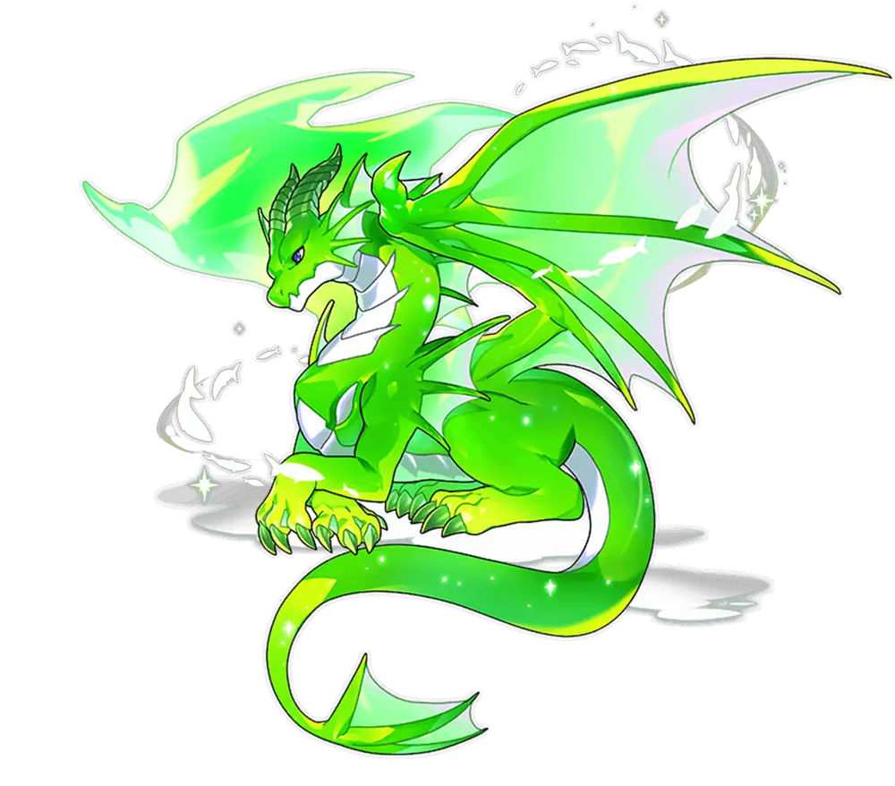 Aqua Dragon Illustration · Chroma Adult