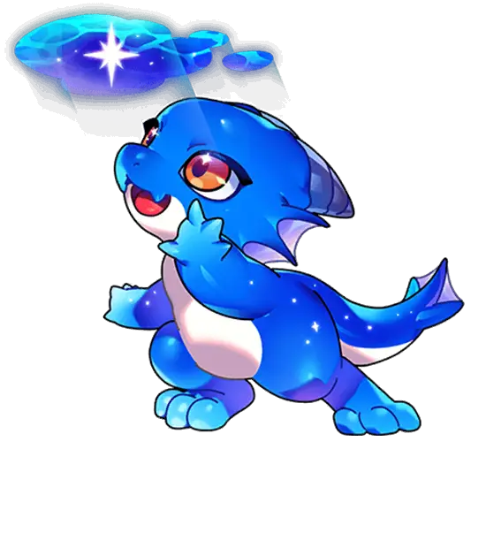Aqua Dragon Illustration · Base Hatch