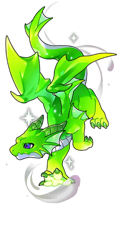Aqua Dragon Illustration · Chroma Hatchling