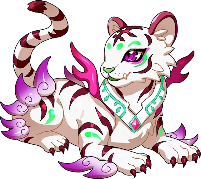 白虎 立繪 · 色度 幼龍