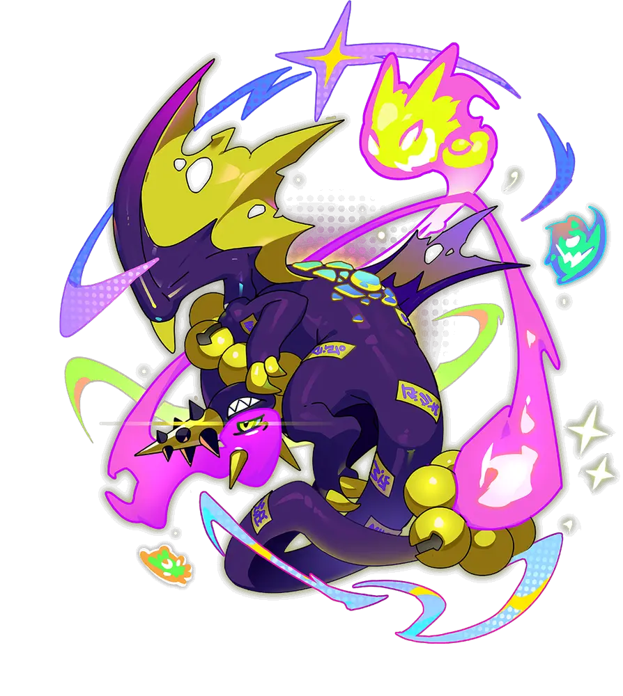 Black Goblin Dragon Illustration · Chroma Adult
