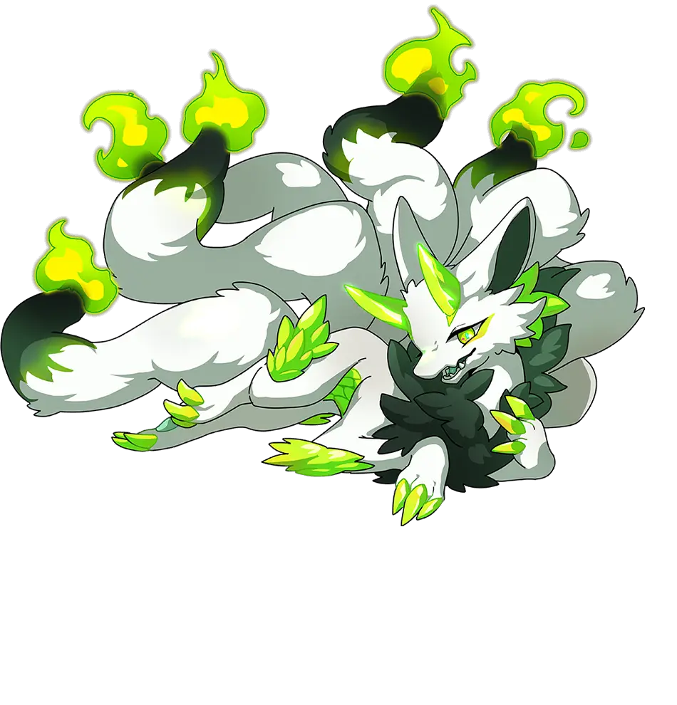 青火尾 立繪 · 色度 成龍