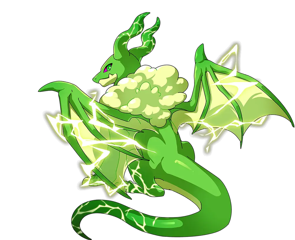藍閃電龍 立繪 · 色度 成龍