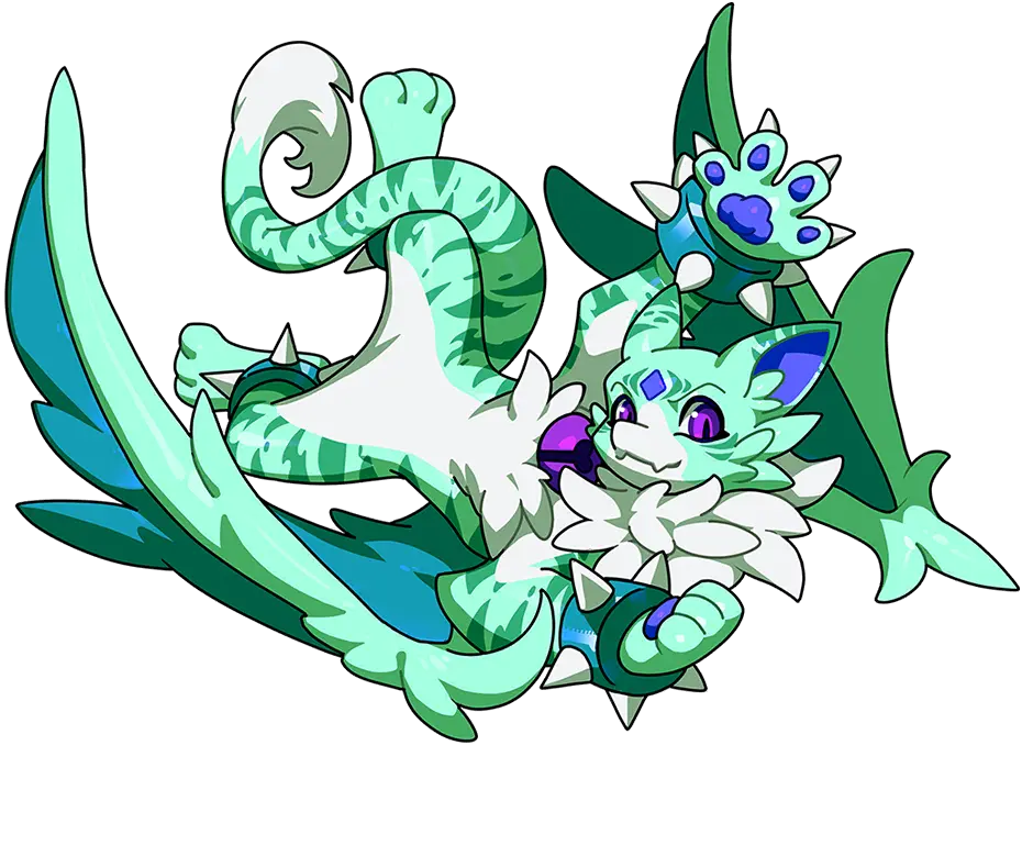 Cat Dragon Illustration · Chroma Adult