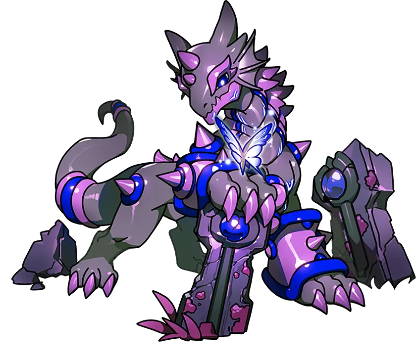 帝瓦 立繪 · 色度 幼龍