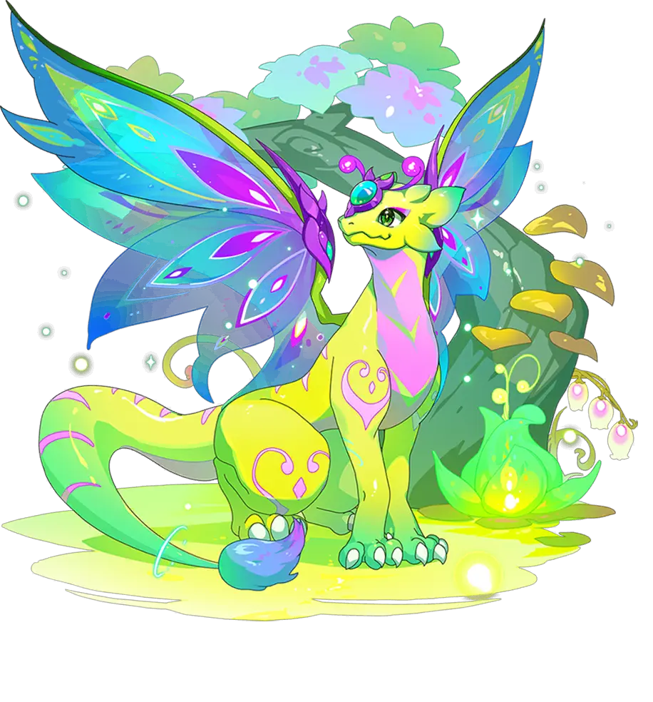 Fairy Dragon Illustration · Chroma Adult