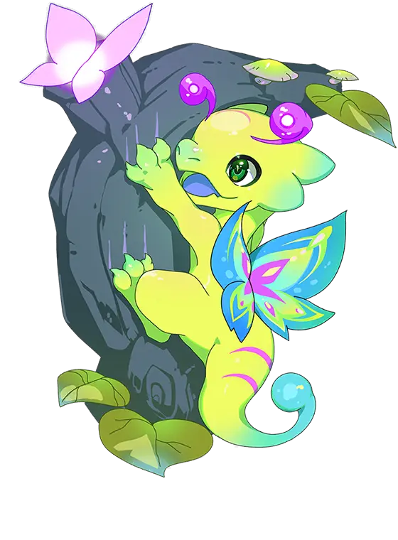 Fairy Dragon Illustration · Chroma Hatchling