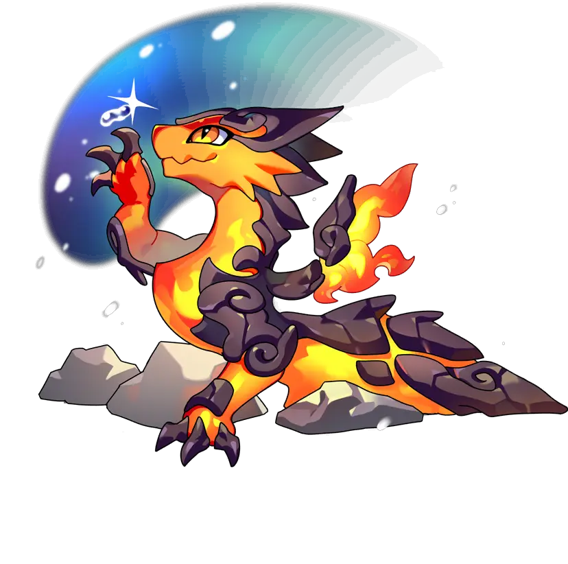 Flamber Illustration · Base Hatchling