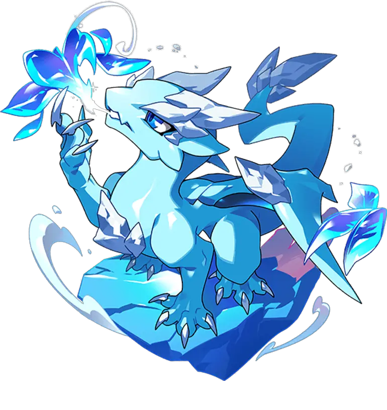 Frost Dragon Illustration · Base Hatchling