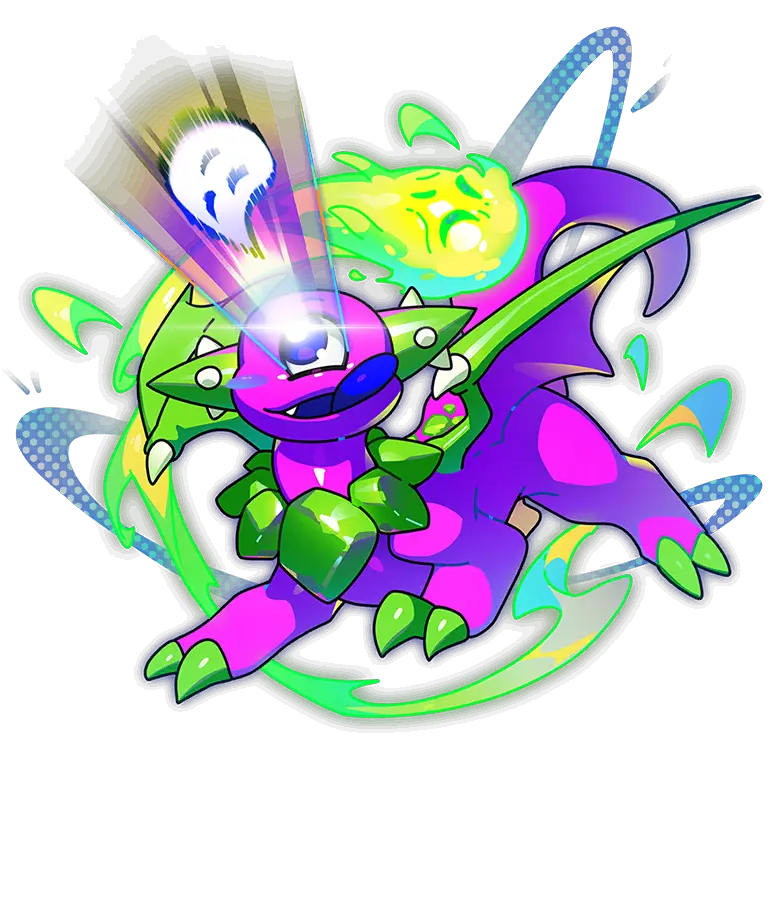 鬼怪 立繪 · 色度 幼龍