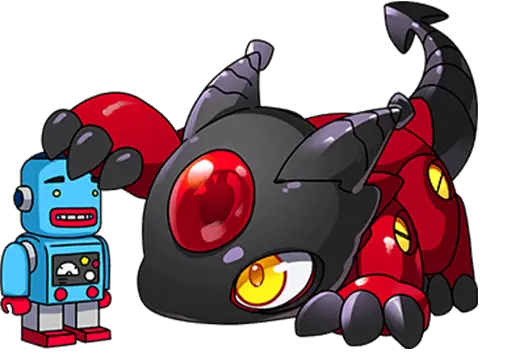 Iron Dragon Illustration · Base Hatch