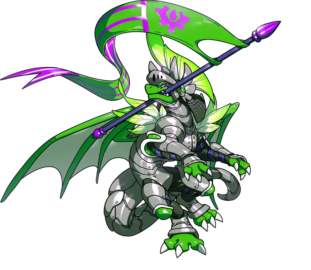 騎士龍 立繪 · 色度 成龍
