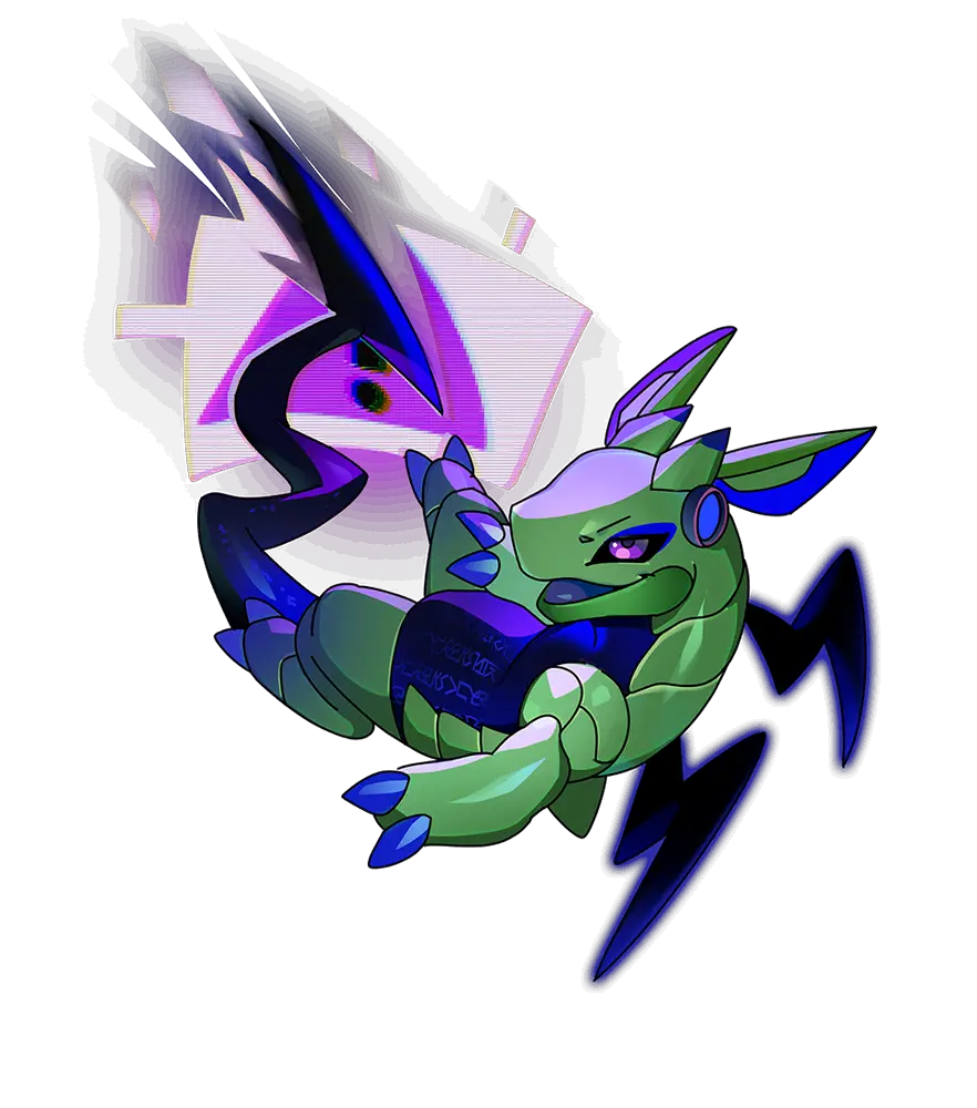 Lagtail Illustration · Chroma Hatchling