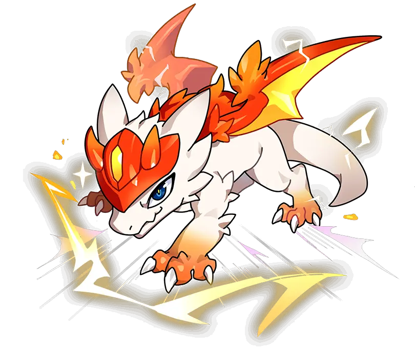 閃電古龍 立繪 · 基本 幼龍