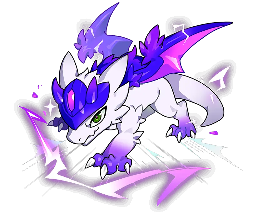 閃電古龍 立繪 · 色度 幼龍