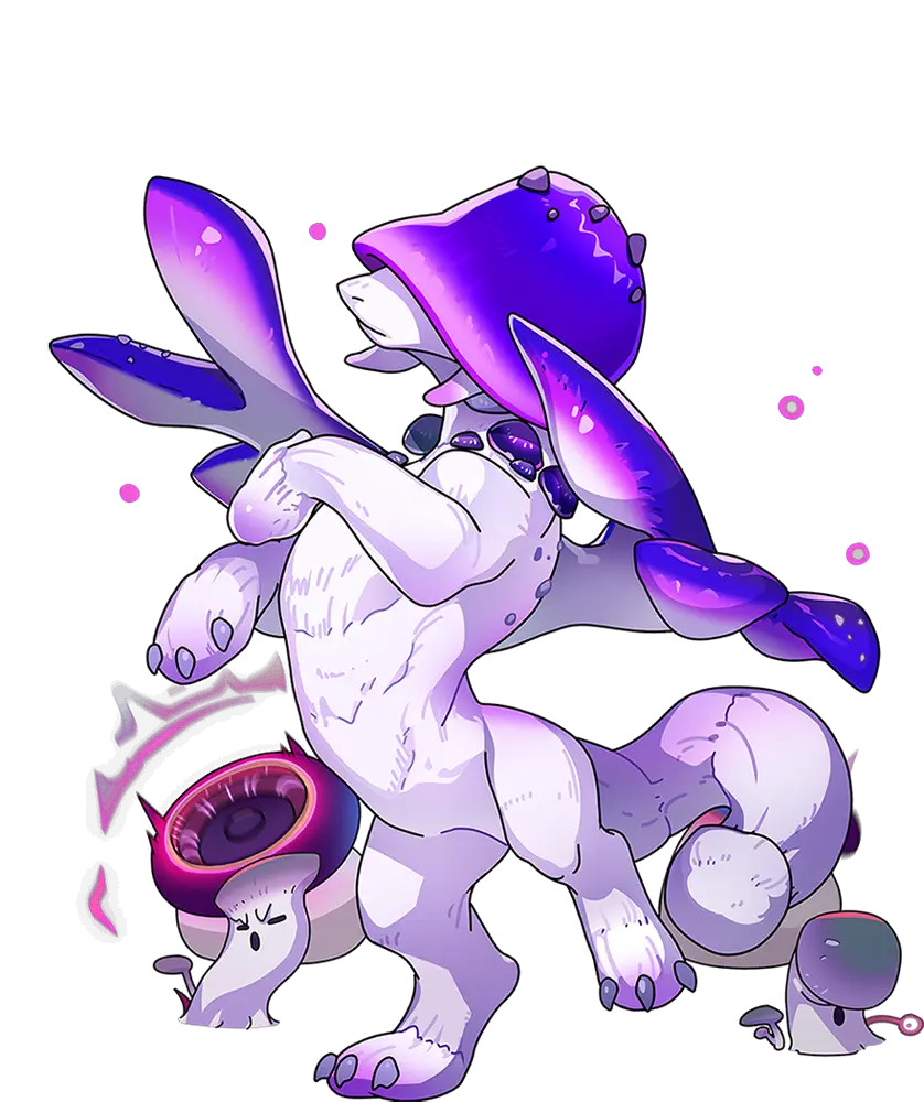 菇龍 立繪 · 色度 成龍