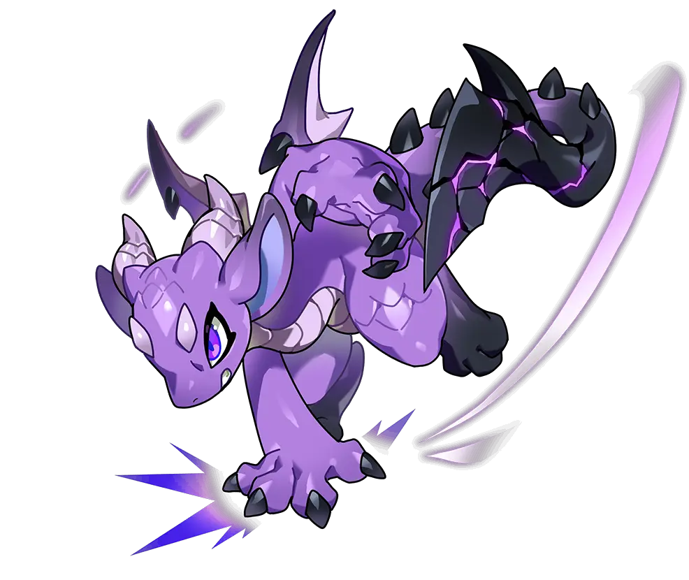 尖尾龍 立繪 · 色度 幼龍
