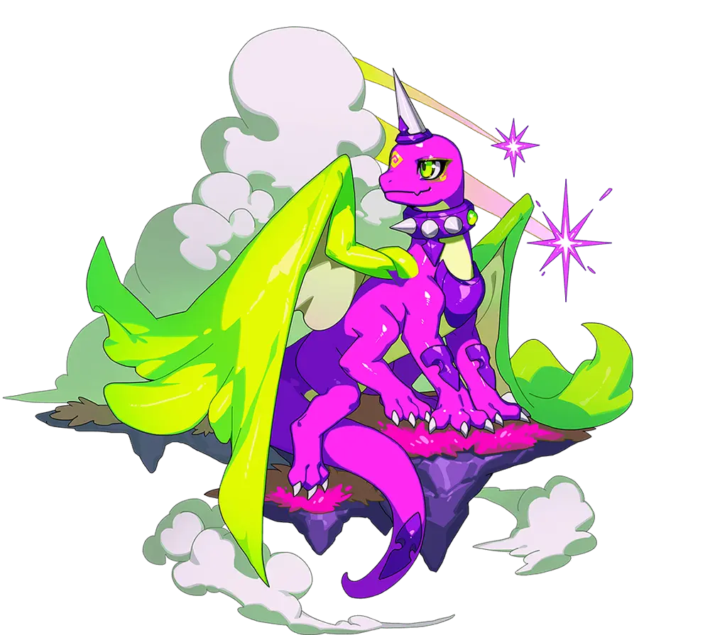 Six-Leg Horn Illustration · Chroma Adult