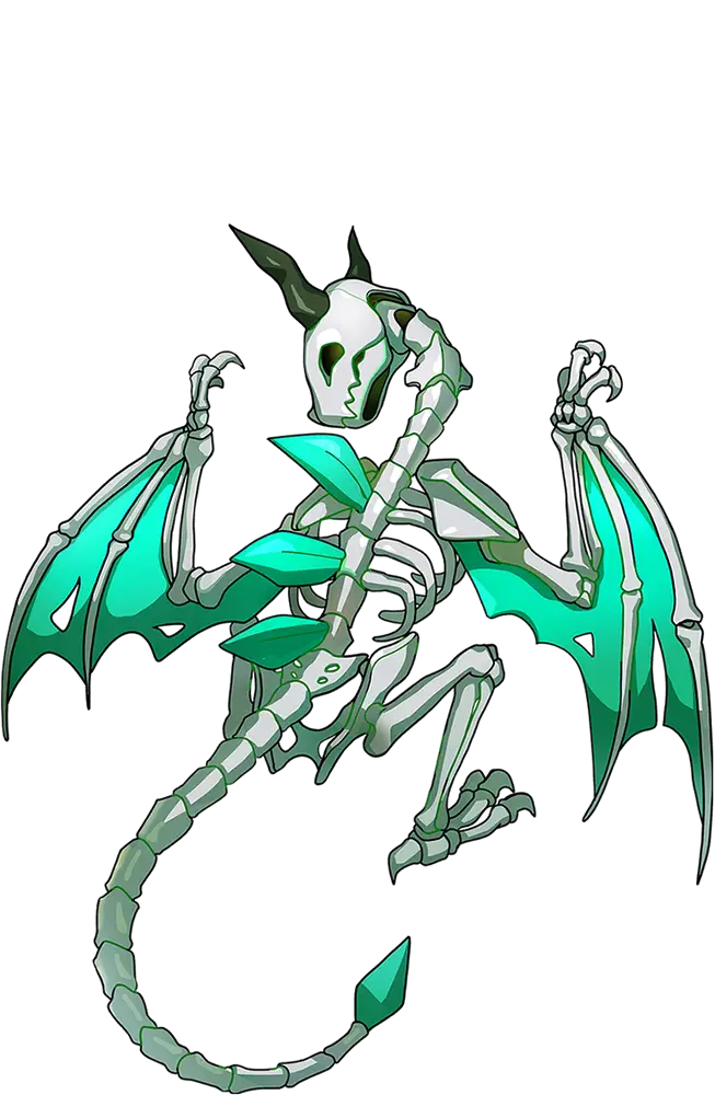 Skeleton Dragon Illustration · Chroma Adult