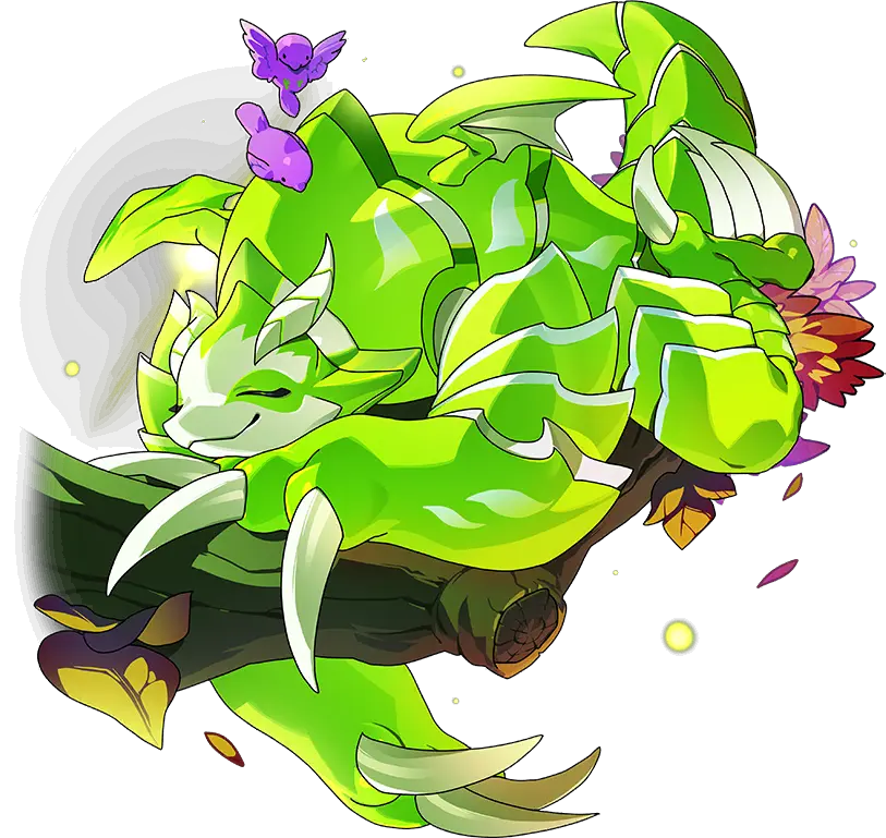 樹懶龍 立繪 · 色度 成龍