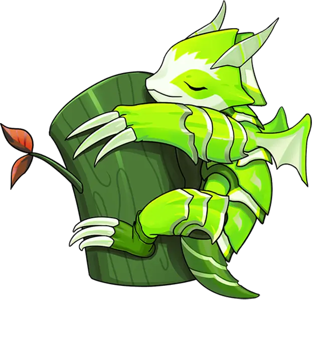 樹懶龍 立繪 · 色度 幼龍