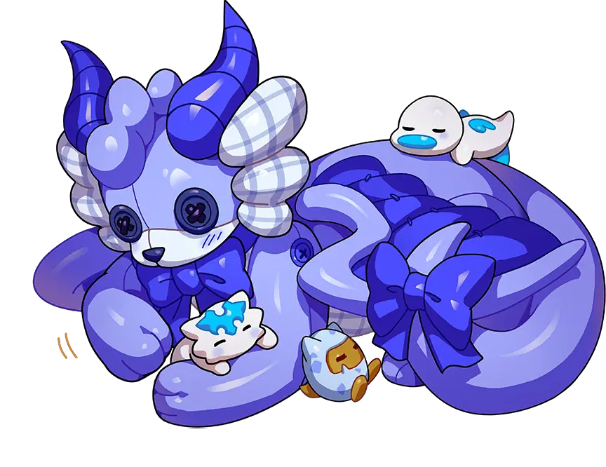 Teddy Dragon Illustration · Chroma Adult