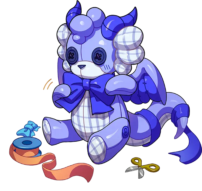 Teddy Dragon Illustration · Chroma Hatchling