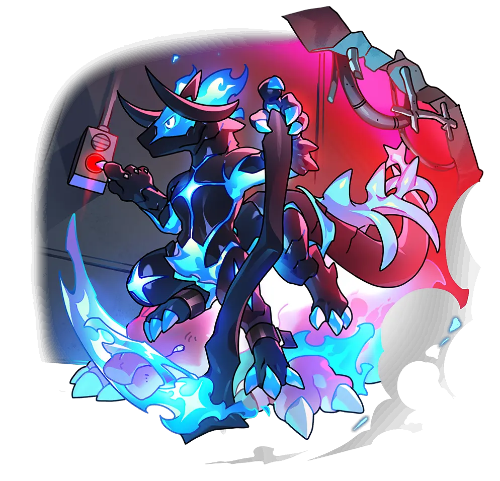泰洛斯伽瑪 立繪 · 基本 幼龍