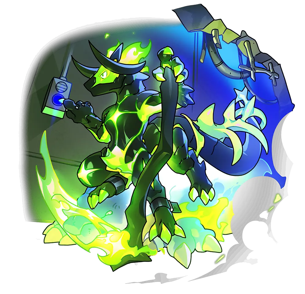 泰洛斯伽瑪 立繪 · 色度 幼龍