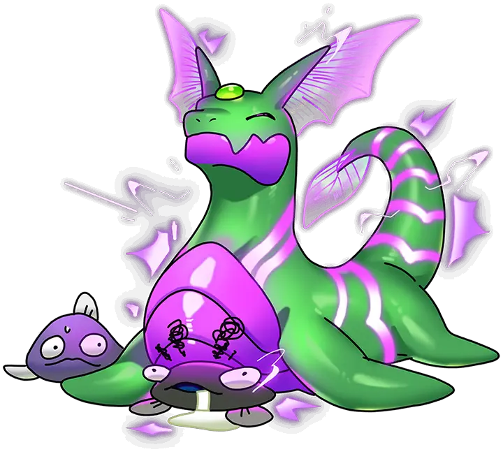 雷電龍 立繪 · 色度 幼龍