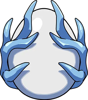 White Thunder Dragon Illustration · Base Egg