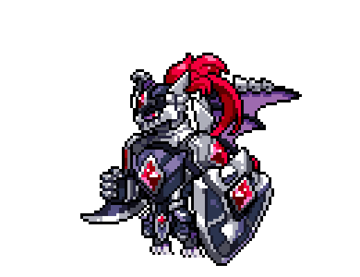 黑甲龍 像素 · 基本 成龍