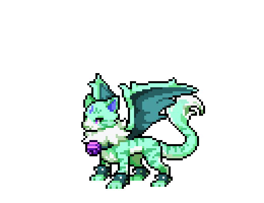 Cat Dragon Pixel · Chroma Adult