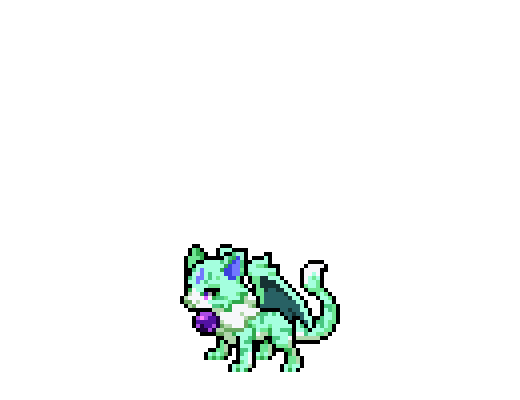 Cat Dragon Pixel · Chroma Hatchling