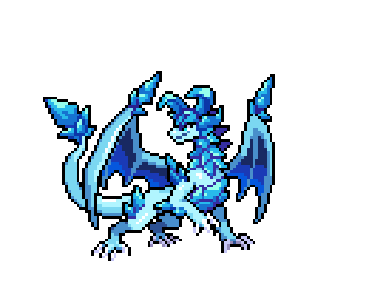 Frost Dragon Pixel · Base Adult