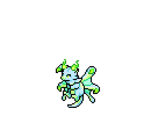 鐵鉤龍 像素 · 色度 幼龍
