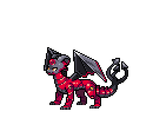 Iron Dragon Pixel · Base Adult