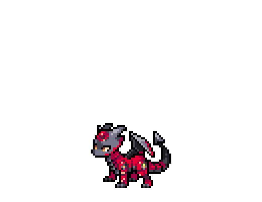 Iron Dragon Pixel · Base Hatchling
