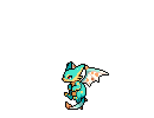 盜賊龍 像素 · 基本 幼龍
