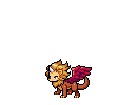 獅龍 像素 · 基本 幼龍