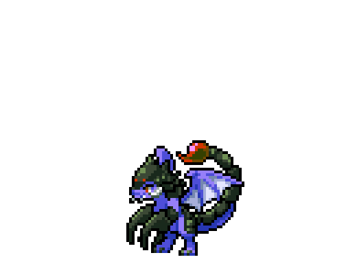 蠍龍 像素 · 色度 幼龍