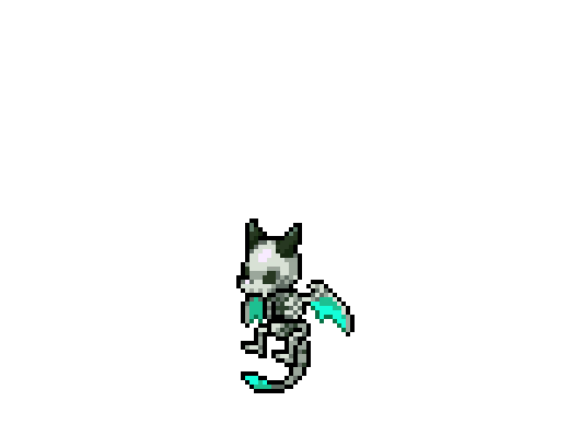 Skeleton Dragon Pixel · Chroma Hatchling