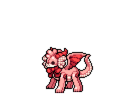 Teddy Dragon Pixel · Base Adult