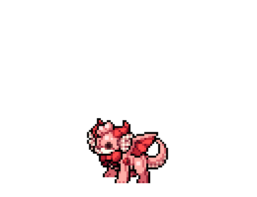 Teddy Dragon Pixel · Base Hatchling