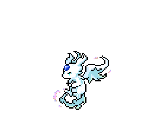 白龍 像素 · 色度 幼龍