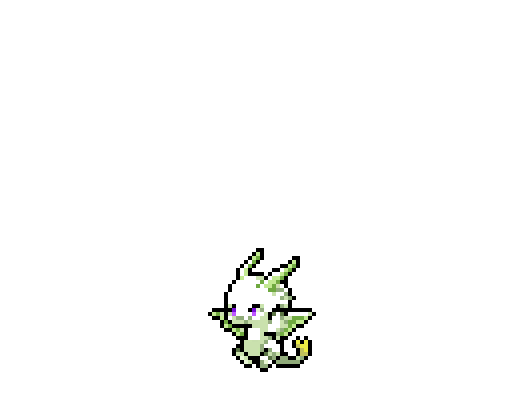 White Thunder Dragon Pixel · Chroma Hatch