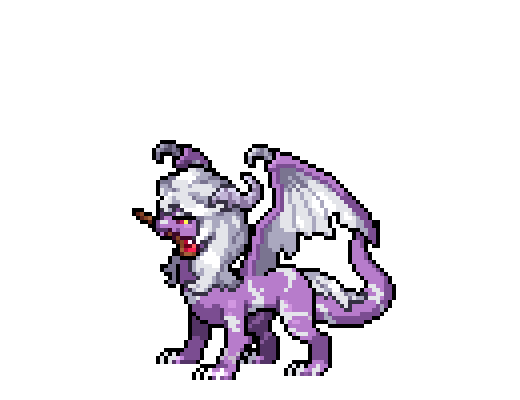 Witch Dragon Pixel · Base Adult