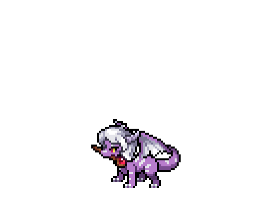 Witch Dragon Pixel · Base Hatchling
