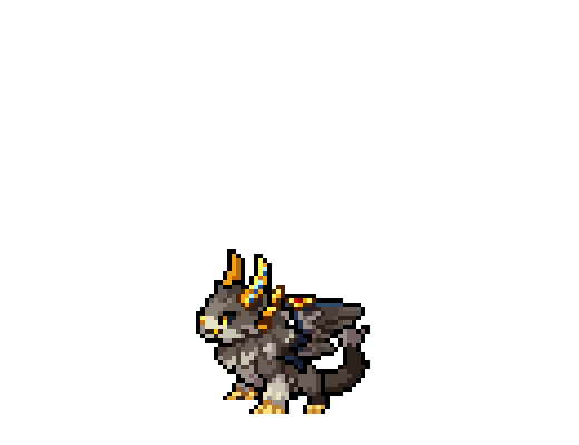 幻魘龍 像素 · 基本 幼龍